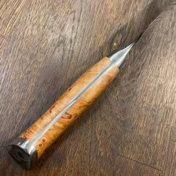 Steelport 8” Chef Knife 52100 Carbon Steel Stabilized Maple -Knife shop 00599D95 984C 4EA5 A573 583569D7E076