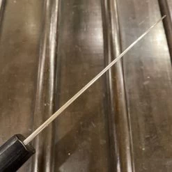 Takada No Hamono 180mm Santoku Iron Clad Aogami 2 Suiboku Finish Pakka & Ebony -Knife shop 00A38CF5 0606 4C37 8D29 71800077B390