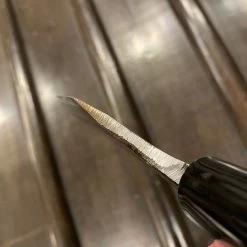 Tosa Tadayoshi 150mm Ryo Deba Aogami 1 Walnut/PC - Ambidextrous -Knife shop 0859B284 4062 4920 922A E2E15578884E