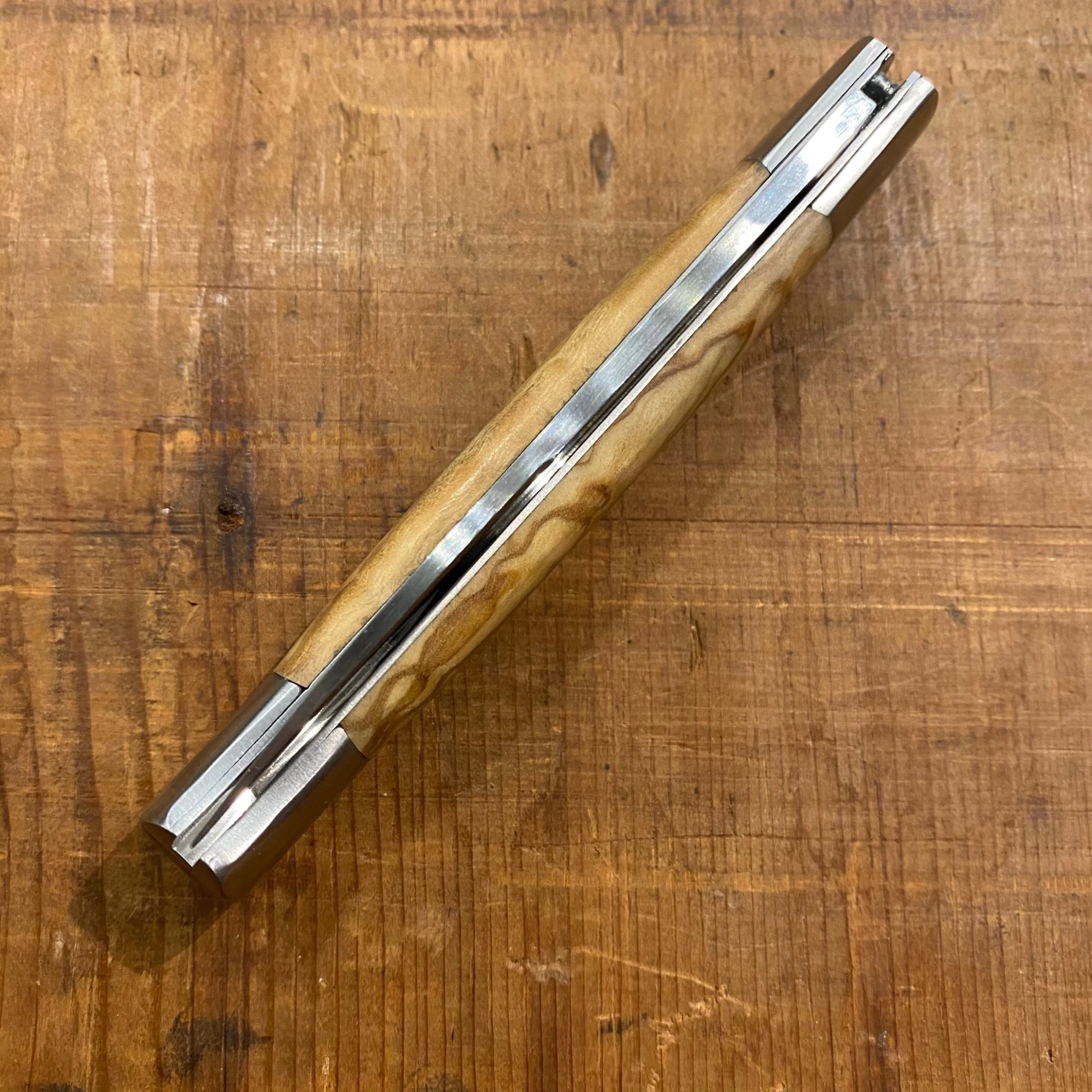 Fontenille Pataud Roquefort 11.5cm Pocket Knife Olive 7 Fontenille Pataud Roquefort 11.5cm Pocket Knife Olive - Image 5