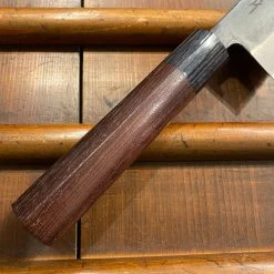 Hitohira MS 165mm Santoku Iron Clad Aogami 2 Kurouchi Rosewood -Knife shop 15376A1A D9AF 4D58 B01E E978914DA6EE