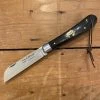 Au Sabot Armor / London Sailor 11.5cm Pocket Knife Stainless Horn With Brass Anchor