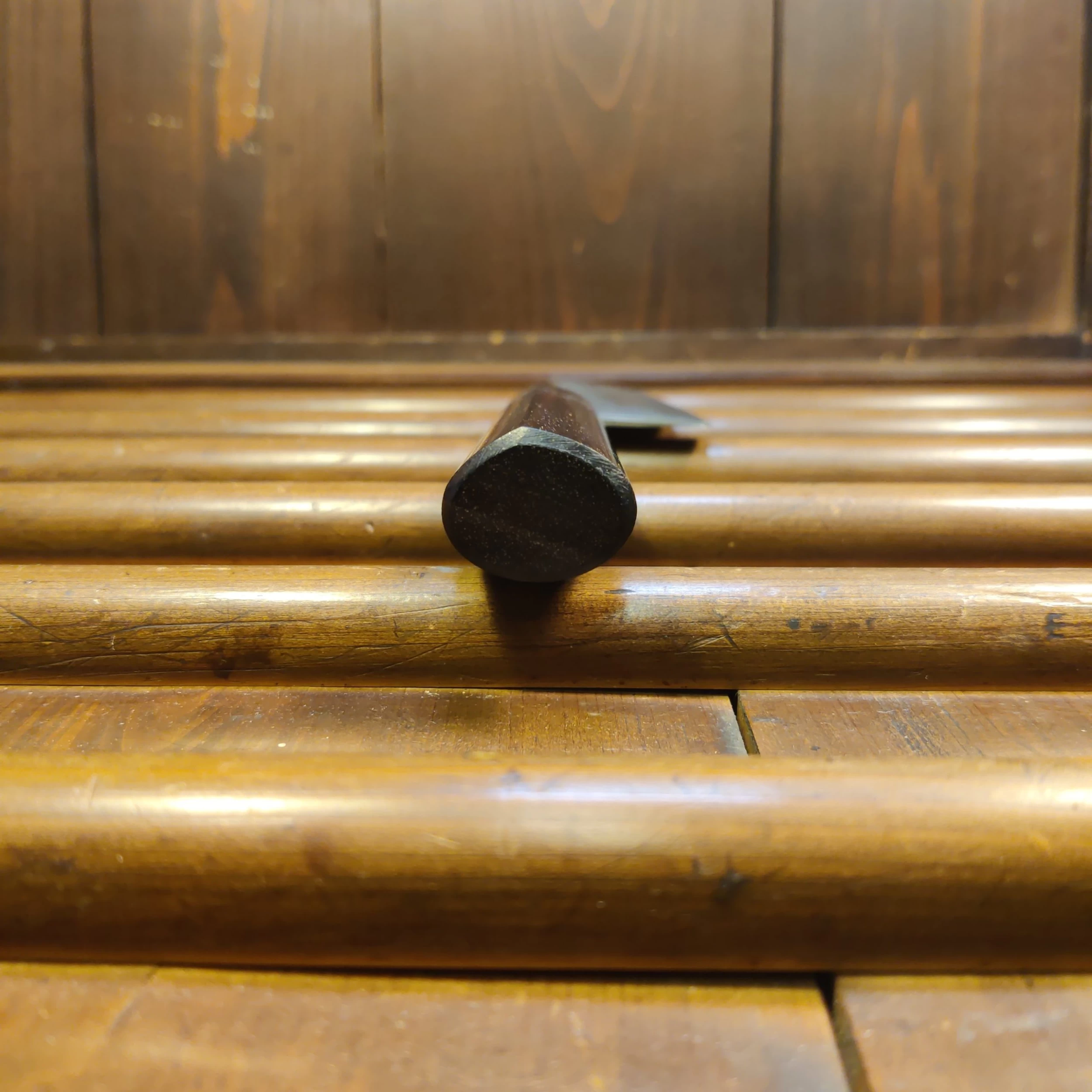 Hitohira Setsu Forged 210mm Gyuto VG-10 Damascus Rosewood 7 Hitohira Setsu Forged 210mm Gyuto VG-10 Damascus Rosewood - Image 5