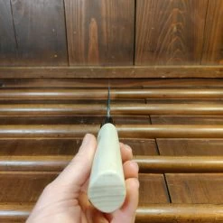 Kaji-bei 165mm Nakiri Iron Clad Shirogami 2 Kurouchi -Knife shop 1654205664054