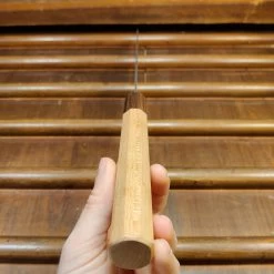 Hitohira Futana S3 240mm Gyuto Ginsanko Nashiji Cherry Wood -Knife shop 1654706710812