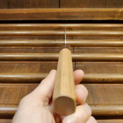 Hitohira Futana S3 240mm Gyuto Ginsanko Nashiji Cherry Wood -Knife shop 1654706733084