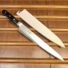 Ashi Hamono Ginga 240mm Sujihiki Swedish Stainless Western Handle With Saya -Knife shop 1654977599144