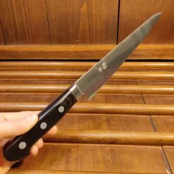 Ashi Hamono Ginga 240mm Sujihiki Swedish Stainless Western Handle With Saya -Knife shop 1654977693278