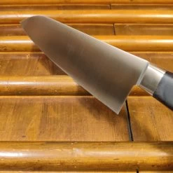 Ashi Hamono Ginga 180mm Santoku Swedish Stainless Western Handle With Saya -Knife shop 1654979626459