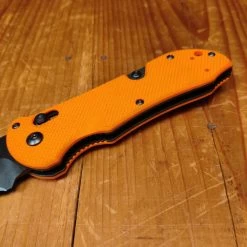 Benchmade 916SBK Triage - Serrated - Blunt Tip - Orange -Knife shop 1655314316950