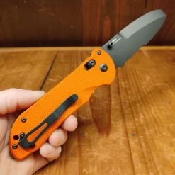 Benchmade 916SBK Triage - Serrated - Blunt Tip - Orange -Knife shop 1655314369659