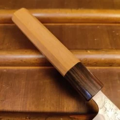 Hitohira Futana S3 135mm Petty Nashiji Cherry Wood -Knife shop 1656538556049
