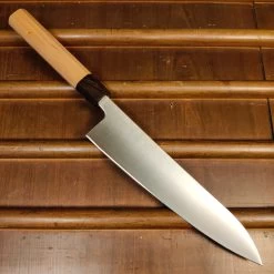 Hitohira Futana S3 210mm Gyuto Ginsanko Migaki Cherry Wood