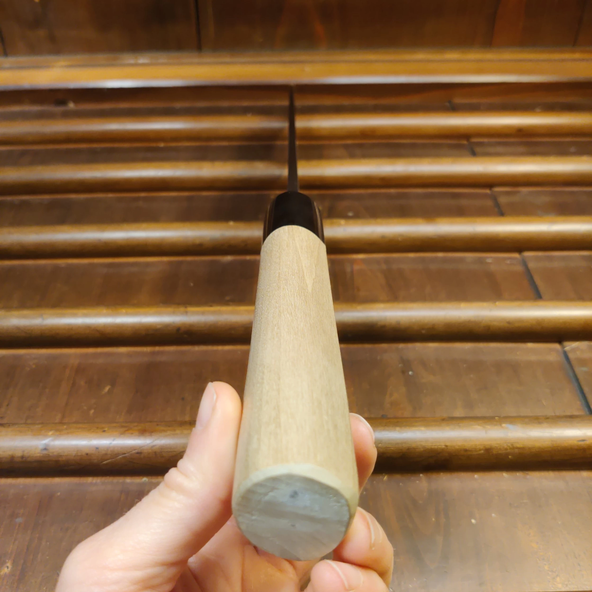 Sakai Kikumori Gokujyo 240mm Mioroshi Deba Shirogami 2 6 Sakai Kikumori Gokujyo 240mm Mioroshi Deba Shirogami 2 - Image 4