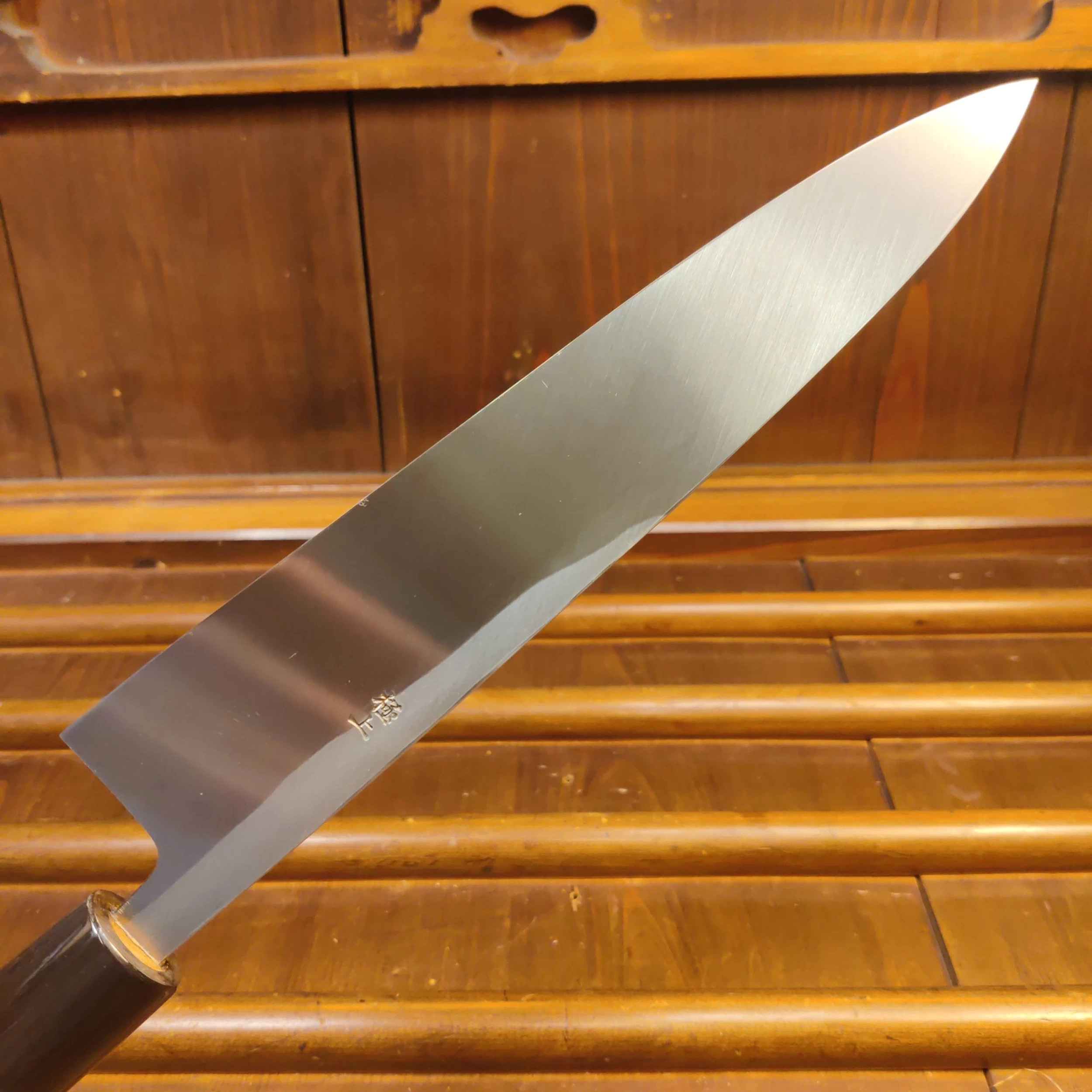 Sakai Kikumori Gokujyo 240mm Mioroshi Deba Shirogami 2 12 Sakai Kikumori Gokujyo 240mm Mioroshi Deba Shirogami 2 - Image 10