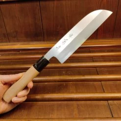 Sakai Kikumori 'Gokujyo' 180mm Kamagata Usuba Shirogami #2 -Knife shop 1657304349635