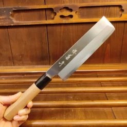 Sakai Kikumori 'Gokujyo' 180mm Usuba Shirogami #2 -Knife shop 1657304629371