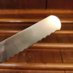 Masumitsu 300mm Bread Knife AUS8 Pakka -Knife shop 1657477788906