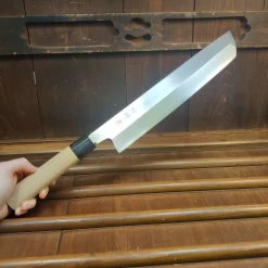 Trade In - Tsubaya 300mm Hamokiri Shirogami 2 Ho Wood Handle -Knife shop 1659731438195
