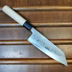 Hitohira GR 170mm Bunka Iron Clad Aogami 2 Damascus Ho Wood