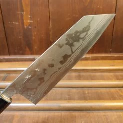 Hitohira GR 170mm Bunka Iron Clad Aogami 2 Damascus Ho Wood -Knife shop 1661641740902