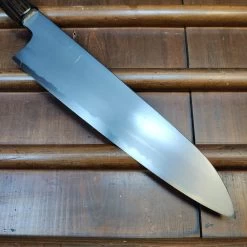 Hitohira Gorobei Rikichi 240mm Gyuto Aogami 2 Kasumi Cherry Wood -Knife shop 1663183406841