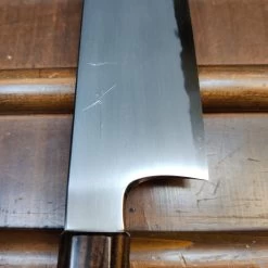 Hitohira Gorobei Rikichi 240mm Gyuto Aogami 2 Kasumi Cherry Wood -Knife shop 1663183494627