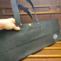 Hitohira Hi-Condition Canvas Tote Bag Black -Knife shop 1668028811210