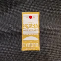 Hitohira Hi-Condition Canvas Tote Bag Black -Knife shop 1668028836342