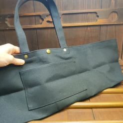 Hitohira Hi-Condition Canvas Tote Bag Black -Knife shop 1668028874444