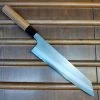 Yoshikane Hamono 240mm Kiritsuke Gyuto SKD Nashiji Teak Handle -Knife shop 1671065625500