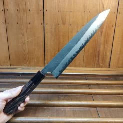 Hatsukokoro Shinkiro 240mm Gyuto Aogami Super Nihei Damascus Kurouchi Wenge 14 Hatsukokoro Shinkiro 240mm Gyuto Aogami Super Nihei Damascus Kurouchi Wenge -Knife shop 1671066204608