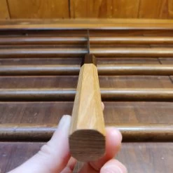 Kumokage 250mm Kiritsuke Sujihiki Aogami 2 Kurouchi Carbon Damascus Teak Horn -Knife shop 1671137841058