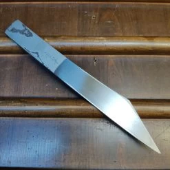 Yoshikane Kiridashi Shirogami 1 Suminagashi -Knife shop 1671138192724