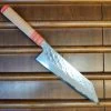 Nigara Hamono 210mm Kiritsuke Gyuto VG10 Suminagashi Tsuchime Maple -Knife shop 1671143701187