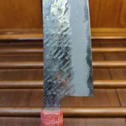 Nigara Hamono 210mm Kiritsuke Gyuto VG10 Suminagashi Tsuchime Maple 12 Nigara Hamono 210mm Kiritsuke Gyuto VG10 Suminagashi Tsuchime Maple -Knife shop 1671143802350