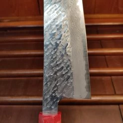 Nigara Hamono 240mm Kiritsuke Gyuto VG10 Suminagashi Tsuchime Maple -Knife shop 1671144641994