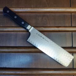 Hayabusa 165mm Nakiri Suminagashi HAP 40 Western Handle