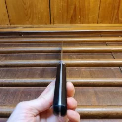 Hayabusa 180mm Santoku Suminagashi HAP 40 Western Handle -Knife shop 1671147805617