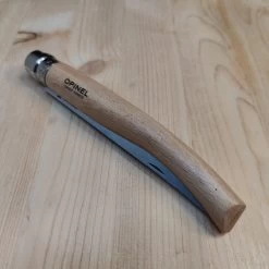 Opinel #12 Slim Folding Knife Stainless Beech -Knife shop 1675299595088