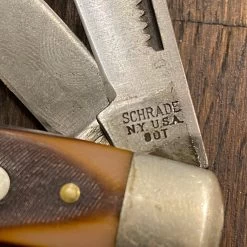 Vintage Schrade 3 7/8" Stockman Old Timer USA 1973-2004 -Knife shop 169F9FB0 EE20 46F6 81F4 BEDB886B3571