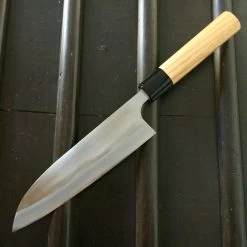 Gihei 180mm Gyuto ZDP189 Keyaki Handle -Knife shop 180mm gyuto zdp189 keyaki handle back