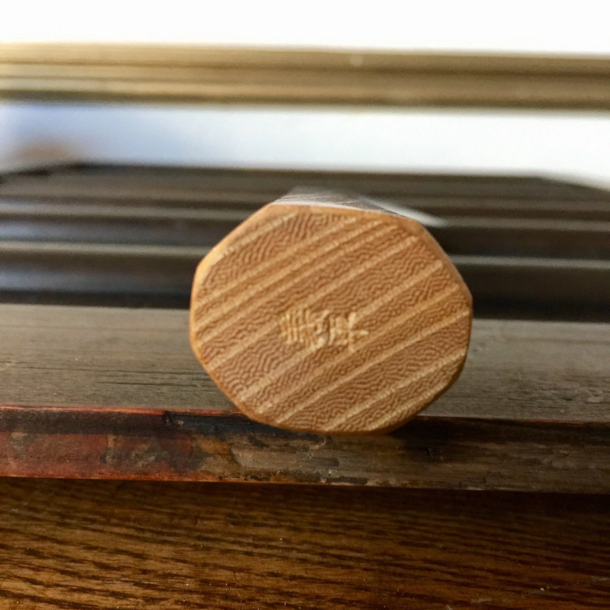 Gihei 210mm Gyuto ZDP189 Keyaki Handle 8 Gihei 210mm Gyuto ZDP189 Keyaki Handle - Image 6