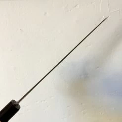 Gihei 210mm Gyuto ZDP189 Keyaki Handle 17 Gihei 210mm Gyuto ZDP189 Keyaki Handle -Knife shop 210mm gyuto zdp189 keyaki handle spine