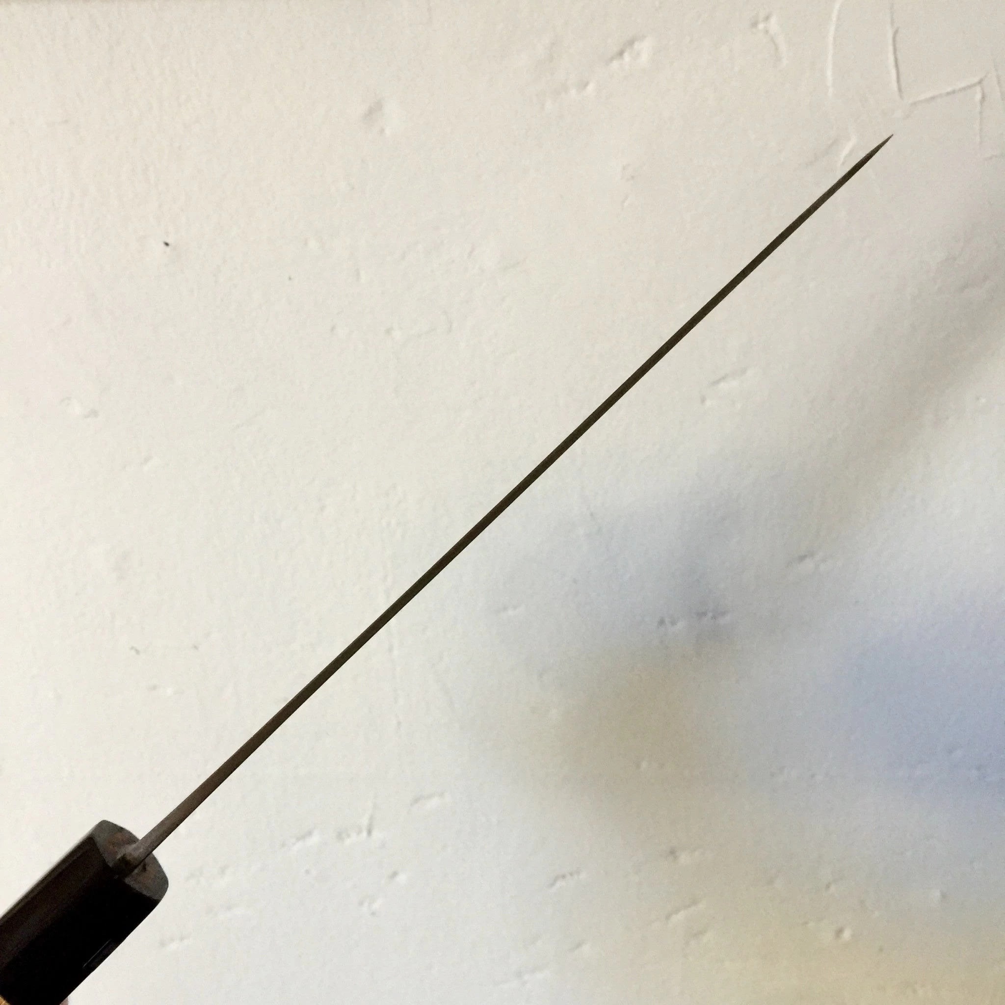 Gihei 210mm Gyuto ZDP189 Keyaki Handle 10 Gihei 210mm Gyuto ZDP189 Keyaki Handle - Image 8