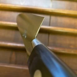 Ashi Hamono Ginga 180mm Gyuto Shirogami 2 Western Handle With Saya -Knife shop 2C28C545 8069 4456 B864 4C913A936BEC