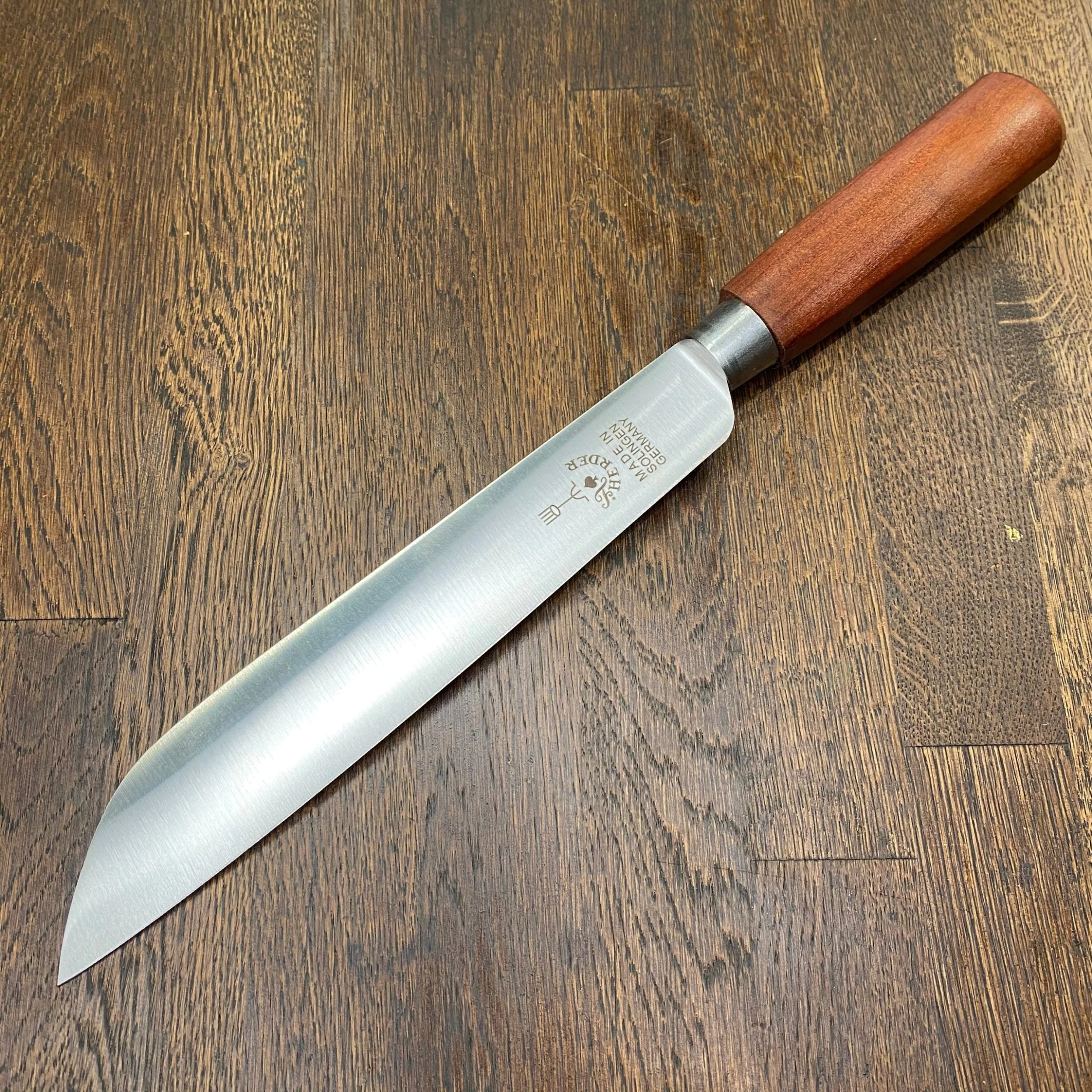 Friedr Herder 9” Old Netherlands Boscher Knife Carbon Steel Cherry 3 Friedr Herder 9” Old Netherlands Boscher Knife Carbon Steel Cherry