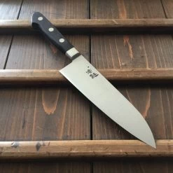 Ashi Hamono Ginga 180mm Santoku Swedish Stainless Western Handle With Saya -Knife shop 309cc405 cb47 436e a5d0 42e594bcc434