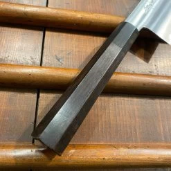 Sakai Kikumori Yugiri 225mm Kiritsuke Gyuto Stainless Clad Aogami 1 Ebony With Saya -Knife shop 3127CDF6 65D8 4AC5 B847 CC2FFFE7E249