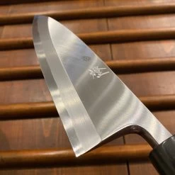 Sakai Kikumori Tomoshibi 165mm Deba Shirogami 2 - LEFTY -Knife shop 31FEF5CF 3C4B 40B2 814C 11F6D3126B38